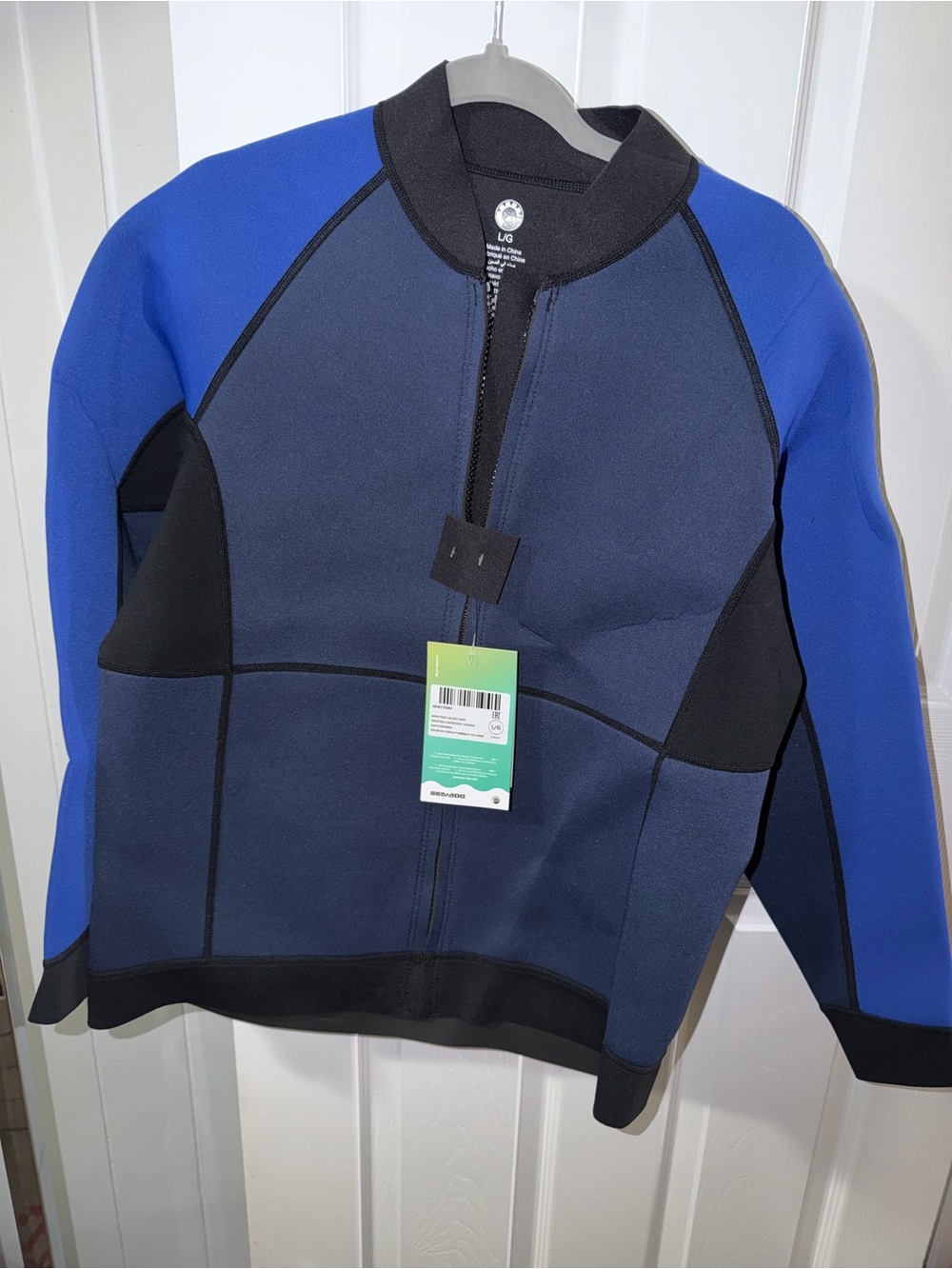 Seadoo men’s Jacket - Blue with Blue Panels